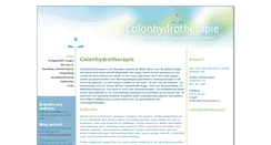 Desktop Screenshot of colonhydrotherapie.nl