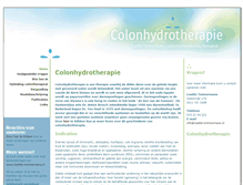 Tablet Screenshot of colonhydrotherapie.nl